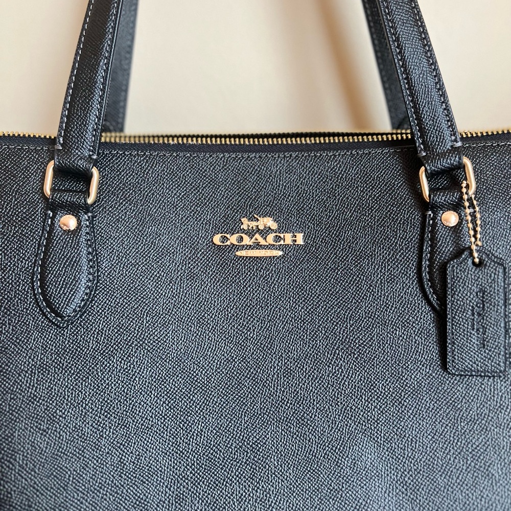 Coach Gallery Tote Bag with Zipper